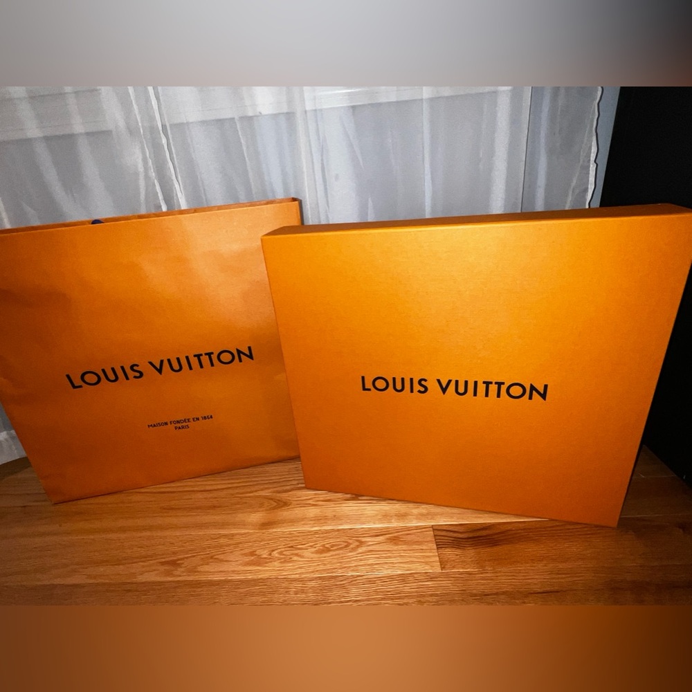 Large Louis Vuitton Box & Bag